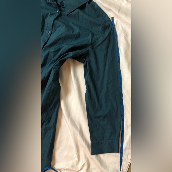 BOOHOO PLUS CHECK SELF BELTED SHIRT DRESS SIZE: 16 - Picture 7 of 8